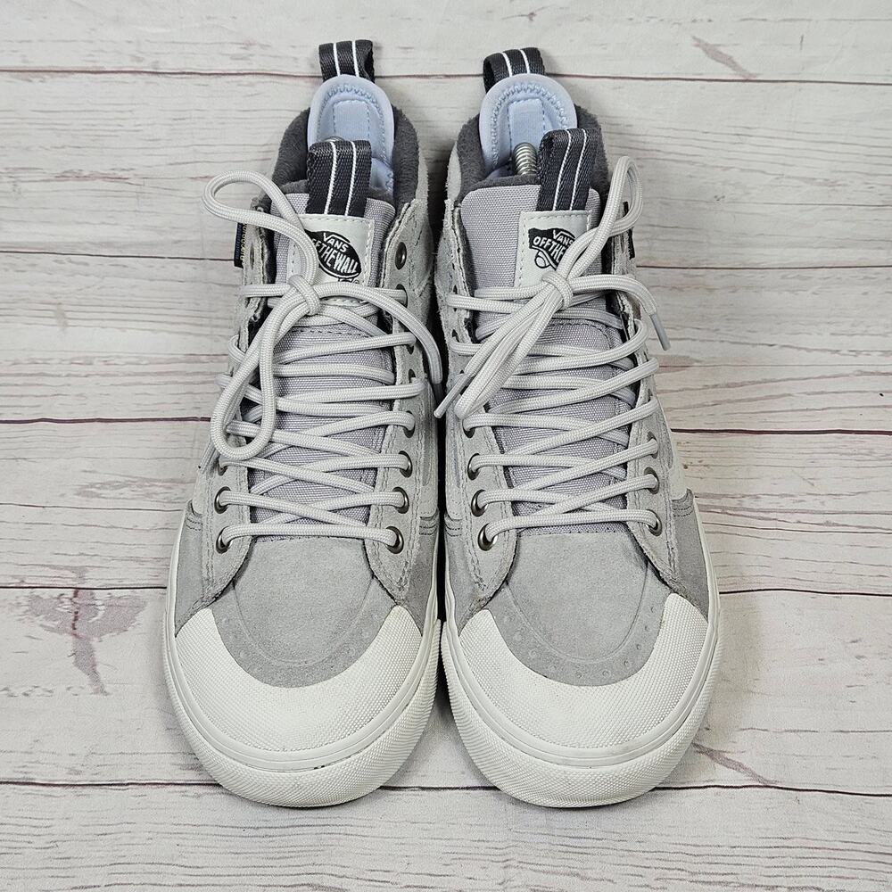 Vans Athletic Shoes Women’s Gray White US 6 SK8-Hi MTE PrimaLoft HydroGuard - Picture 3 of 8